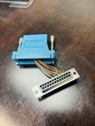 Adaptateur modulaire réseau DB25 femelle vers RJ45 (paquet de 10) bleu