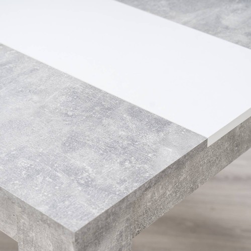 Esstisch Massiv Küchentisch Tisch Modern Beton Optik Esszimmertisch Homestyle4u - Bild 8 von 10