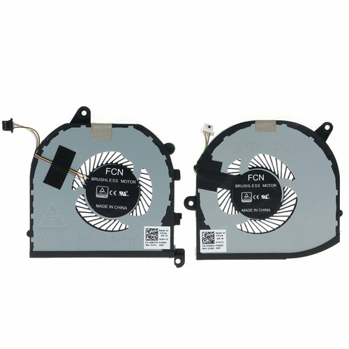For Dell Xps 15 7590 Dell Precision 5540 Cpu+Gpu Cooling Fan Set - Afbeelding 2 van 5