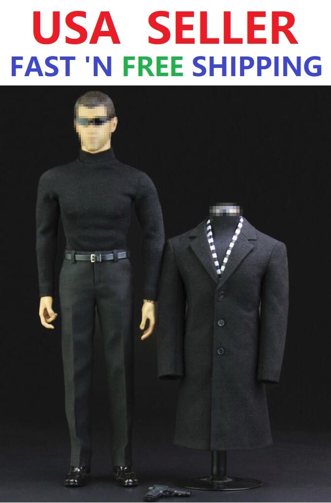 1 6 Agent Coat Suit Set For Matt Damon Jason Bourne Hot Toys PHICEN Figure 1 6 Agent Coat Suit Set For Matt Damon Jason Bourne Hot Toys PHICEN Figure