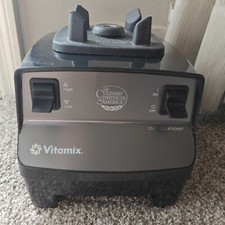 Vitamix Blender VM0102 CIA Creation Black / Silver 2-Speed Base - Tested Working