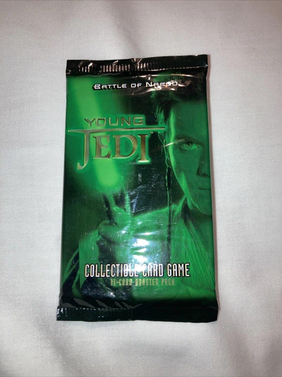 young jedi booster box Young Jedi CCG Sealed Collectible Card Game Packs for sale