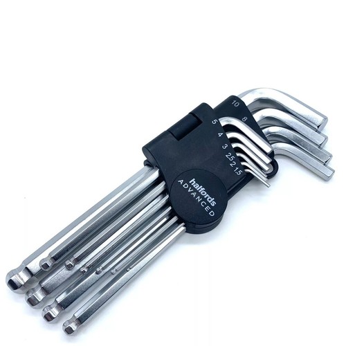 Neu Halfords Advanced 10 Stück Kugelkopf Allan/Sechskantschlüssel Set
