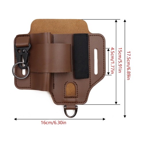 Multitool Pockets Organizers Sheath Pouch for Belt and Flashlight Outdoor Tool - Picture 8 of 26