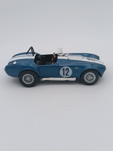 Rare! ERTL 1/18 Scale Shelby Cobra 427 Metallic Blue 1965 Diecast - Picture 2 of 10