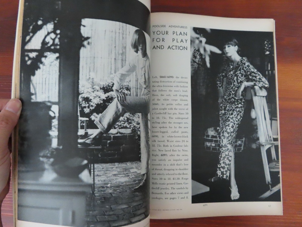 VOGUE パターンブック,1963年 Vogue Pattern Book December 1963/January 1964 | eBay