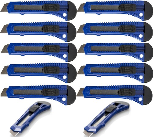 Cutter 18 mm 1-1000 St. Cuttermesser Teppichmesser Paketmesser Kartonmesser DHL!