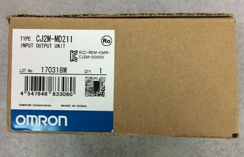 OMRON CJ2M-MD211 CJ2MMD211 PULSE INPUT OUTPUT PLC MODULE CPU UNIT NEW