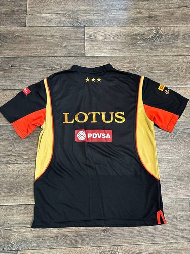 Lotus F1 Team Official Team Shirt Zip Tee men large - Picture 6 of 8