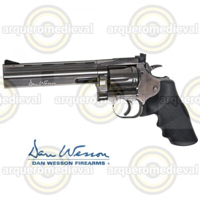   AIRGUNNERS Revolv3r Dan Wesson 715 6'' Steel Grey 4,5mm Co2 P3llets