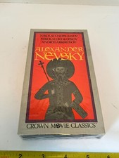 ALEXANDER NEVSKY RUSSIAN USSR 1938 SOVIET CULT FILM BLACK WHITE VHS NOS