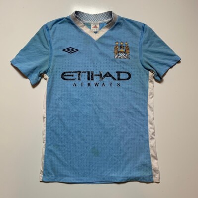 ウェア Umbro Manchester City Manchester City F.C Umbro Mens Jersey Blue Short Sleeve V