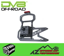DV8 Offroad Tailgate Mounted Tire Carrier for '18+ Jeep Wrangler JL JLU TCJL-01