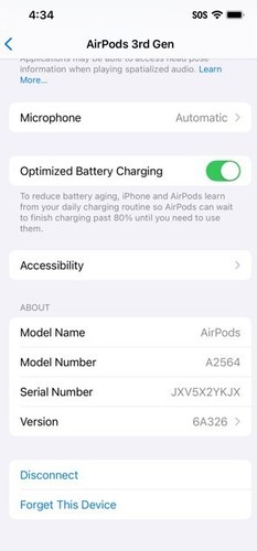 Apple Airpods 3rd Gen with Wireless Lightning Charging Case A2897, A2565, A2564 - Picture 26 of 133