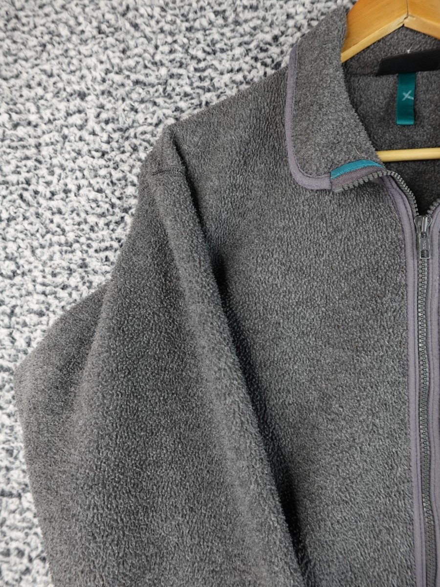 PATAGONIA Retro X 90s Fleece Jacket GRAY Vtg Fall 1998 Deep