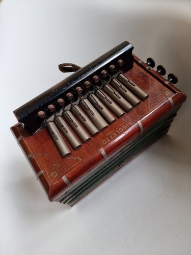 Rigoletto Akkordeon Made in Germany Vintage Musikinstrumente Vintage  - Bild 8 von 10