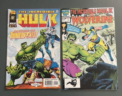 Incredible Hulk #449 (Marvel) 1st Appearance Thunderbolts + Hulk & Wolverine!!