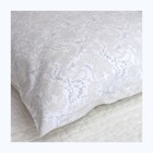 Rachel Ashwell Simply SHABBY CHIC Lace Floral Stitch STANDARD Pillowcase - Grey 