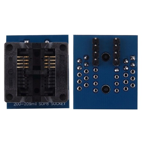 SOIC8 SOP8 to DIP8 EZ Programmer Adapter Socket Converter Module 150mil 200mil - Foto 8 di 11