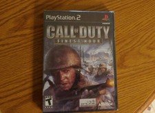 Call of Duty: Finest Hour 2004 Playstation PS2 BRAND NEW original cellelophane!