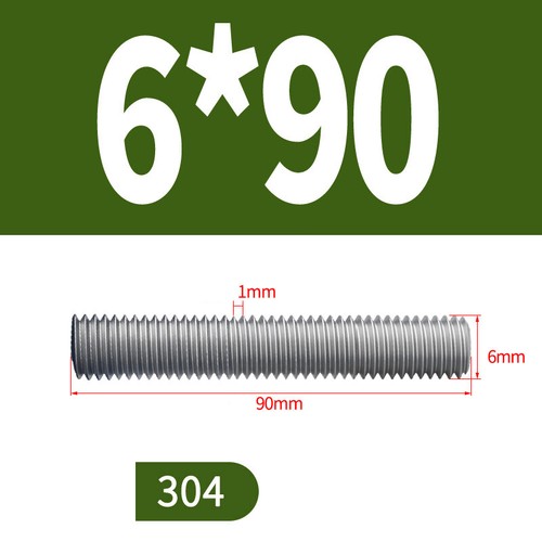 Gewindestange Gewindebolzen A2 Edelstahl V2A DIN 976 M3 Bis M20 Länge 16 - 300mm - Bild 97 von 258