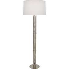 Robert Abbey Michael Berman Brut 1 Light Floor Lamp, Polished Nickel - S628