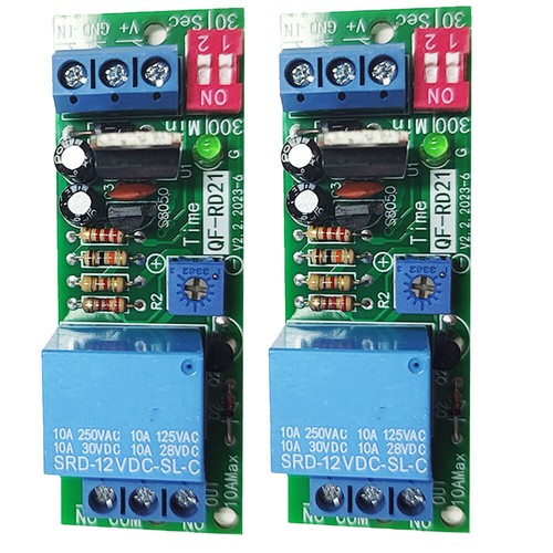 10x DC12V Adjustable Time Delay Timing Timer Relay Switch Turn ON/OFF Module NEW - Picture 7 of 10