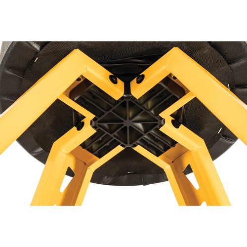 DEWALT Work Bench Height Shop Stool Yellow DXSTFH030KD - Picture 6 of 9
