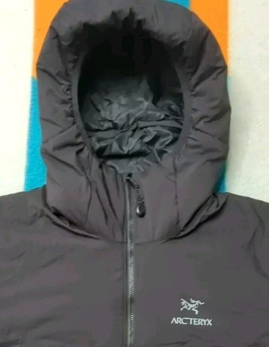 Arc'teryx Atom AR Hoody Puffer Jacket Insulated Hooded Full Zip Black Women's XL - Picture 3 of 10