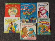 6 - Berenstain Bear Books - First & Save Christmas PaPa's Day B Book New Baby