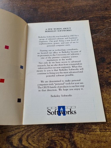 Berkeley Software GEOS Catalogue - Undated but 1980's - Zdjęcie 3 z 4