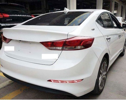 For Hyundai Elantra 2017-2018 Rear Bumper Reflector Brake Tail Light Fog Lamp - Foto 6 di 7
