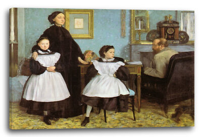 Kunstdruck Edgar Degas - Die Familie Bellelli