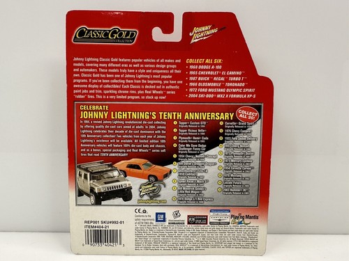 Rare Johnny Lightning 1987 Buick Regal Turbo T White Lightning Chase Silver - Picture 2 of 3