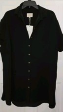 SEZANE SOFIA DRESS BLACK SIZE M NWT