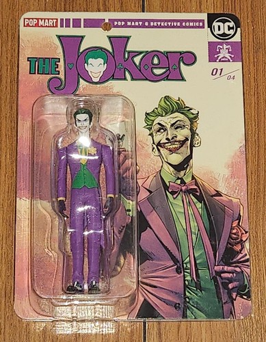 Set Of 4 Pop Mart DC Comics Action Figures Batman Joker Superman Wonder Woman - Picture 4 of 9