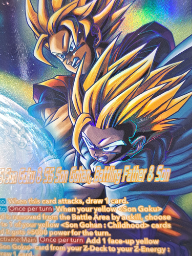 SS Son Goku & SS Son Gohan Battling Father & Son - Ultimate Advent - PSA 10 - Picture 3 of 7