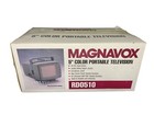 Magnavox 5" Color Portable Television Rd0510 C103 1996 82 Chan Uhf/Vhf Antenna