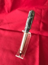 Hand Crafted 300 win mag nickle finish bullet pen with acrylic MADE IN THE USA