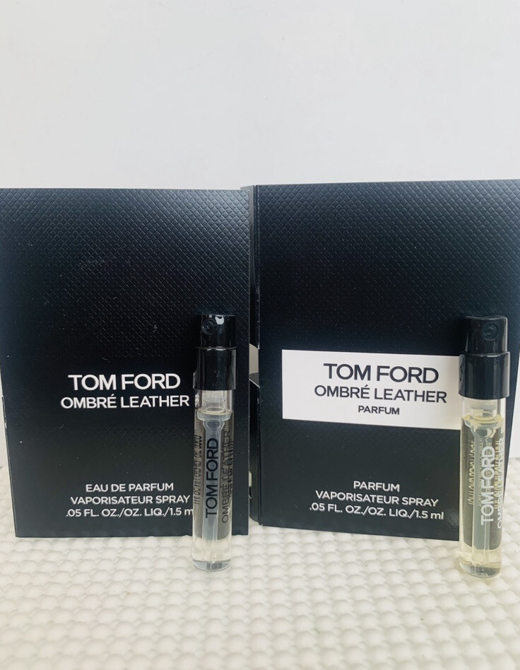 Tom Ford Ombre Leather Eau de Parfum & Ombre Leather Parfum Sample Size 1.5ml