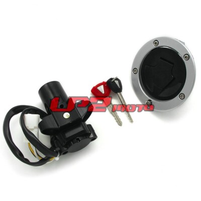 Ignition Switch Fuel Cap Keys Set for Kawasaki ZX1400 Ninja