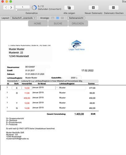 Nachhilfeschulen Sprachschulen Office Büro Office Verwaltungssoftware Programm - Bild 8 von 12