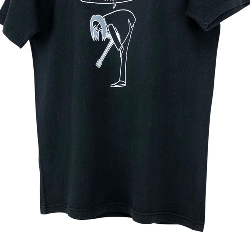 Number Nine Vintage 2001 Thank you Band Audition Big Screen Logo Black Tee Shirt - Picture 8 of 8