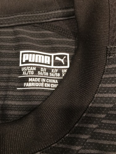Camiseta PUMA Para Hombre Luminosa Negra-Negra TG163 Talla XL - Imagen 6 de 10