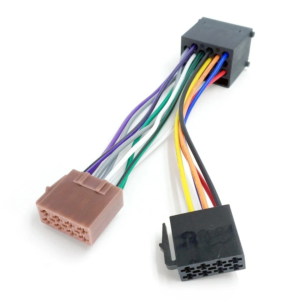 ISO Radio Cable For BMW 3 Series E36 E46 Z3 Z8 E30 Wiring Round 17 Pin Harness - Image 4 of 4