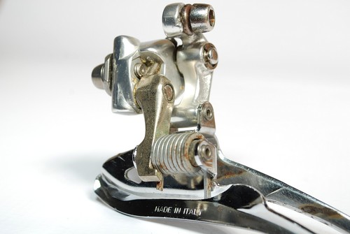 Vintage Campagnolo Veloce Road Bicycle Front Derailleur Racing Bike Front Mech - Picture 5 of 7