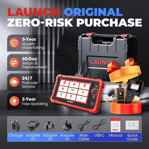 Launch OBD2 Scanner CRP919X ECU Coding 2025 Bi-Directional Scan All System Tool - Picture 8 of 12