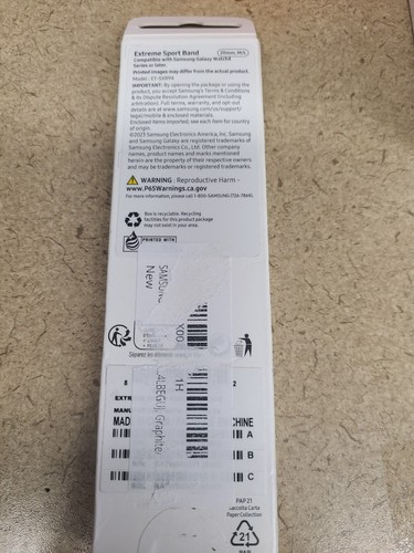 GENUINE Samsung Extreme Sport Band for Galaxy Watch Graphite - 第 2/2 張圖片