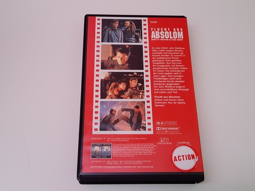 Flucht aus Absolom 1994 Uncut VHS German PAL Video Ray Liotta Lance Henriksen - Bild 2 von 5