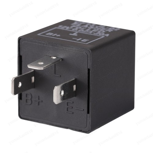 Relé intermitente LED de peligro de señal de giro CF13 3 pines sin intermitente hiperflash rápido 3 pines - Imagen 14 de 14